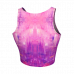 Crop Top Purple  star 21
