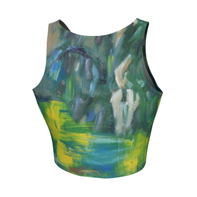 Crop Top Water-3