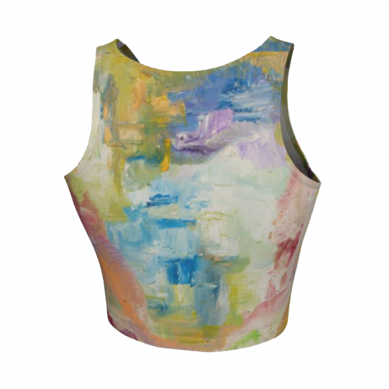 Crop Top Yoga Star-2